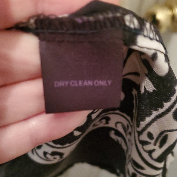 Hale Bob Black and White Elegant Dress - Picture 4 of 6